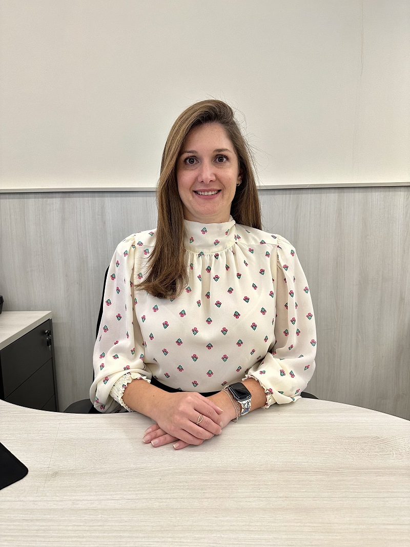 Foto da escrevente Fernanda.