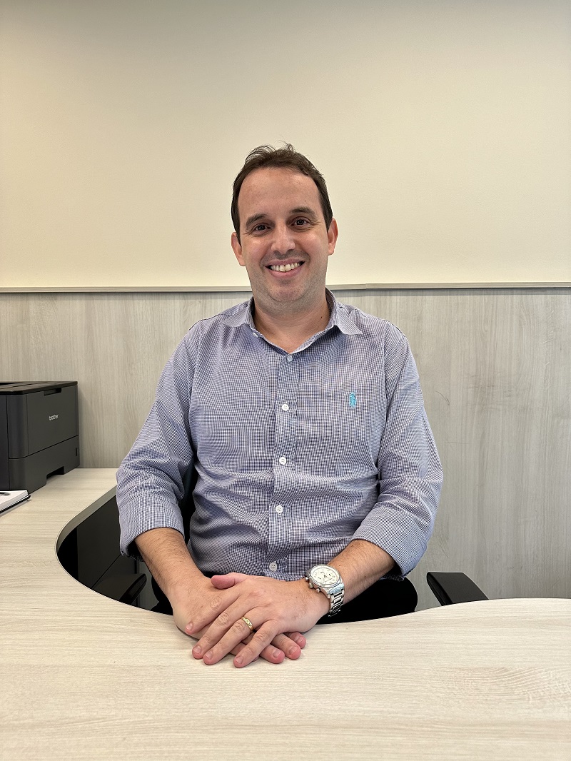 Foto do escrevente Lucas.