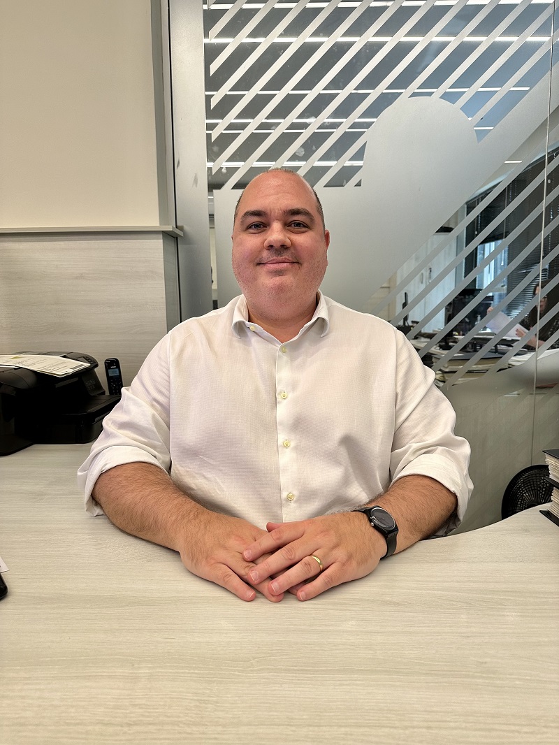 Foto do escrevente Rodrigo.