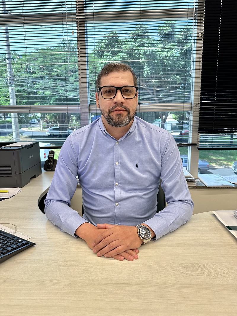 Foto do escrevente Washington.